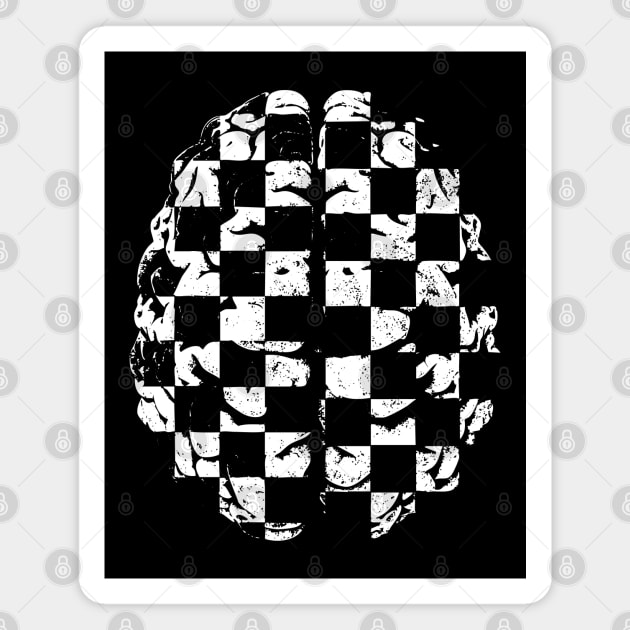 Chess for Brain | Intellectual Gift for Chess Players Magnet by TuncGK